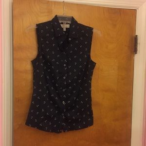 Banana Republic anchor blouse